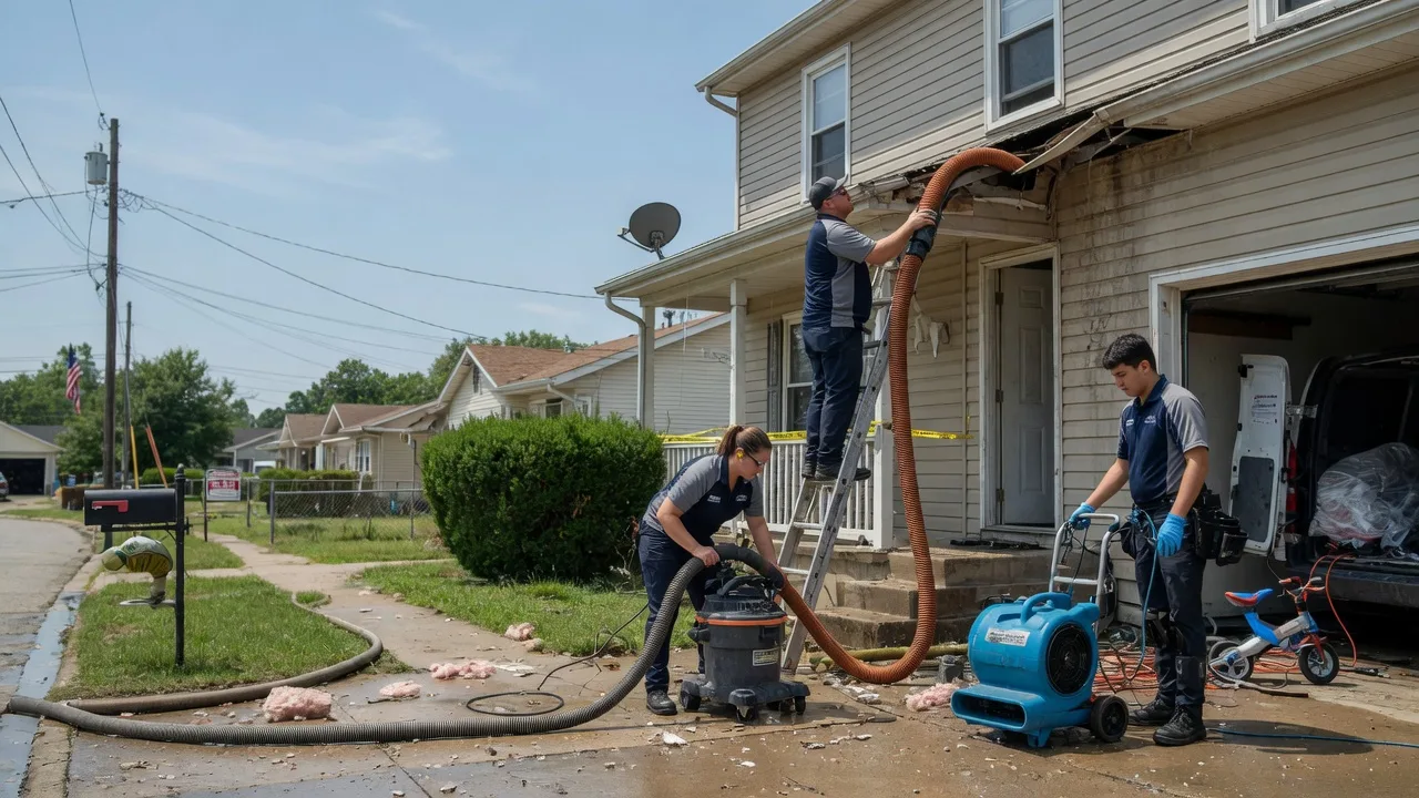Water Damage Restoration in Boody, IL near me